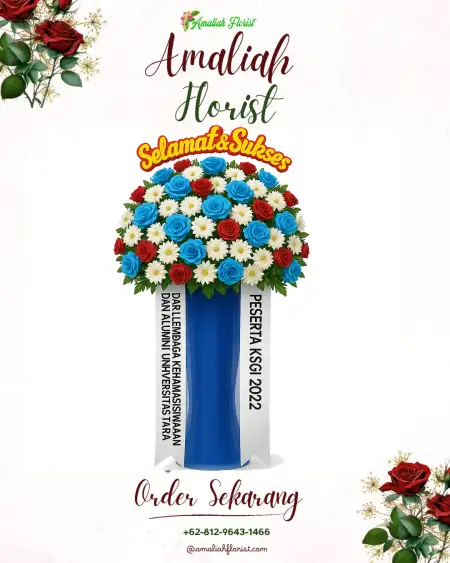 Standing Flowers Wisma 77 Jakarta Barat